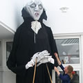 "Nosferatu" - Großfigur (Theater-Zirkusprojekt, Wismar)